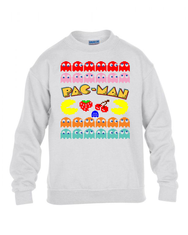 pac man Fehér Gyerek Pulóver