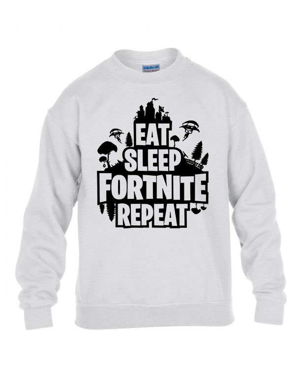 Fortnite battle royale Fehér Gyerek Pulóver