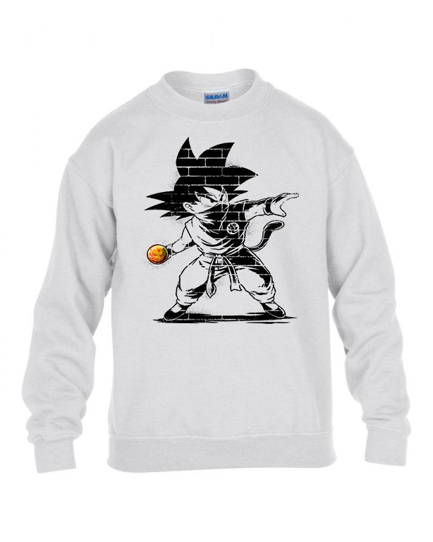 son goku dragon ball Fehér Gyerek Pulóver