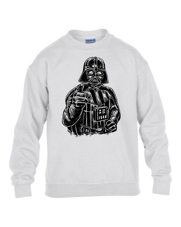 darth vader star wars Fehér Gyerek Pulóver