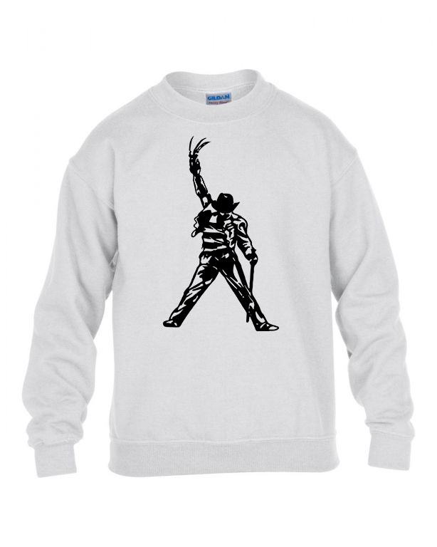 freddy krueger Fehér Gyerek Pulóver
