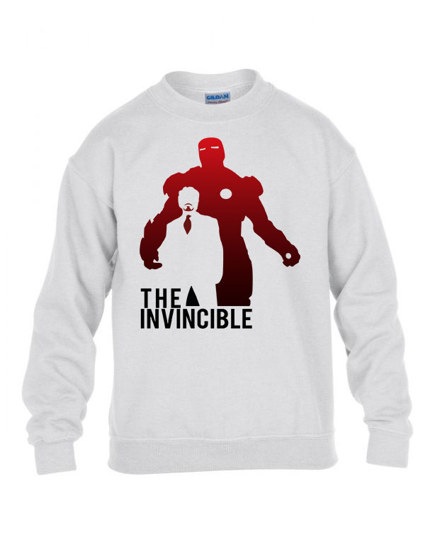 iron man vasember Fehér Gyerek Pulóver