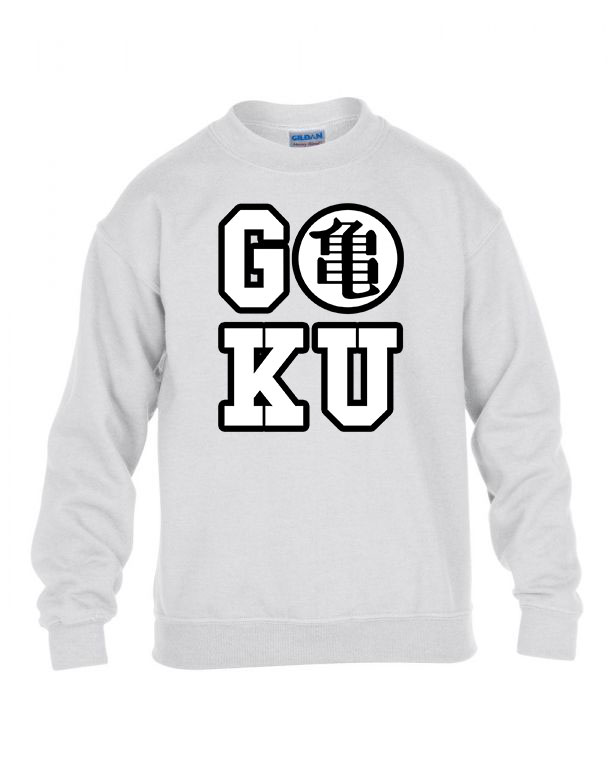 Son Goku Dragon Ball Fehér Gyerek Pulóver