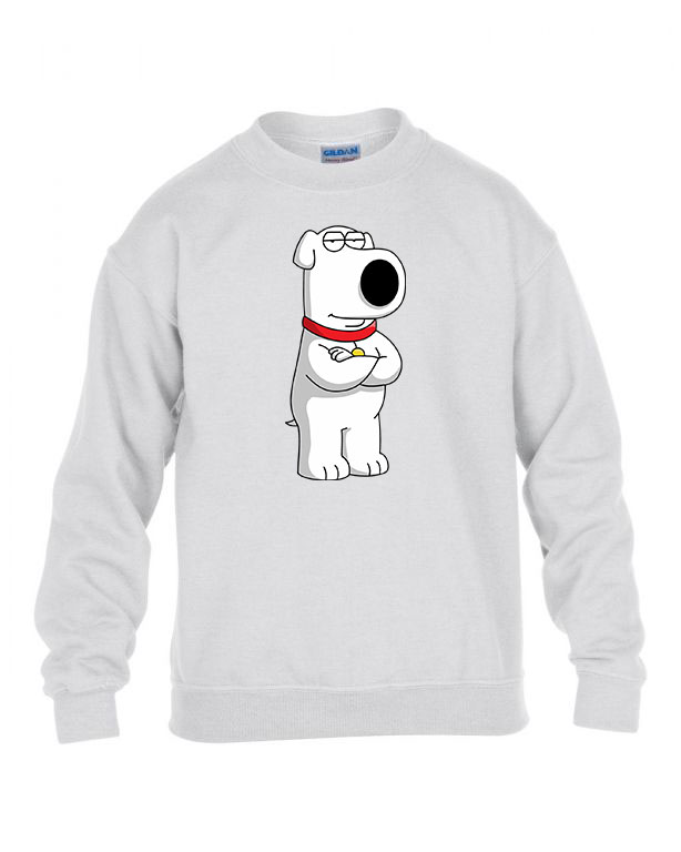 brian family guy Fehér Gyerek Pulóver