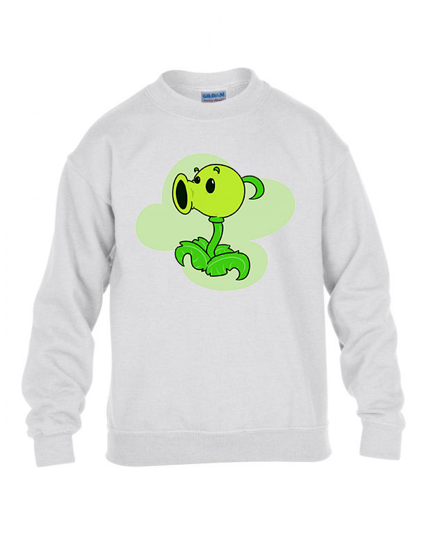 Plants vs zombies Fehér Gyerek Pulóver