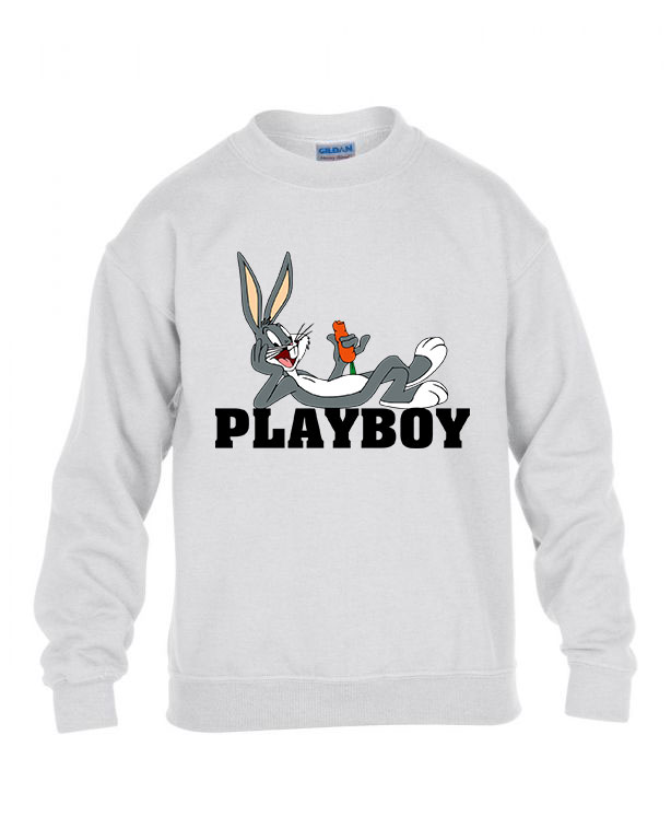 tapsi hapsi playboy Fehér Gyerek Pulóver
