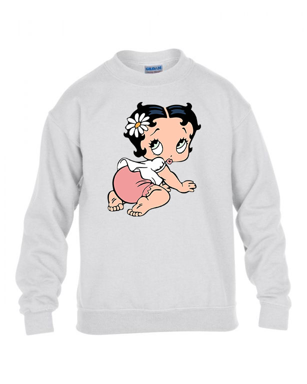 betty boop Fehér Gyerek Pulóver