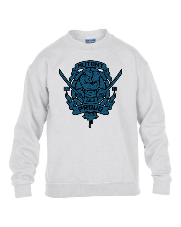 tini ninja teknőcök tmnt Fehér Gyerek Pulóver