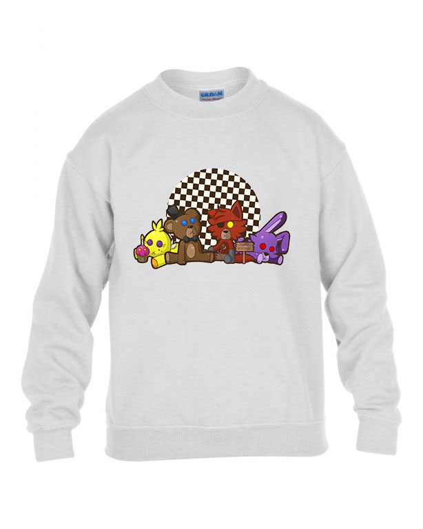 Five Nights At Freddy's fnaf Fehér Gyerek Pulóver