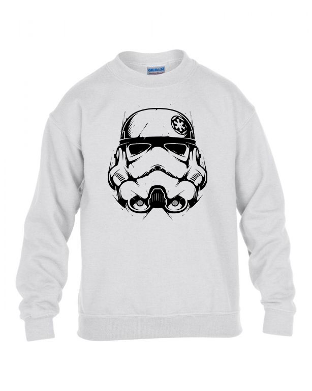 storm trooper star wars Fehér Gyerek Pulóver