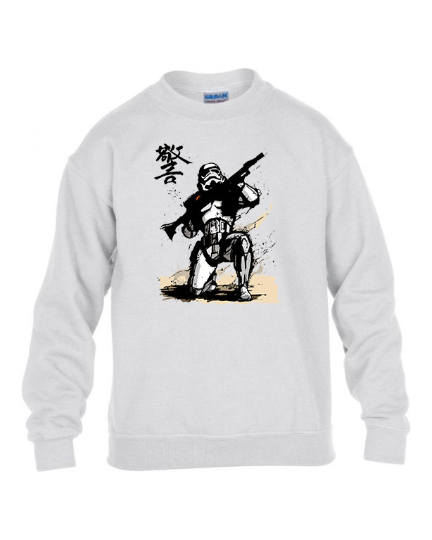 storm trooper star wars Fehér Gyerek Pulóver