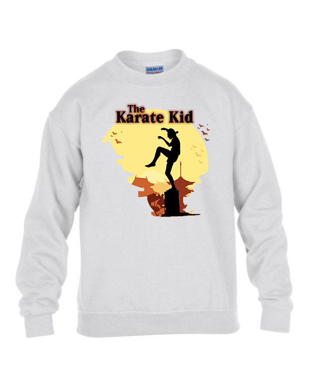 Karate Kölyök Karate Kid Fehér Gyerek Pulóver