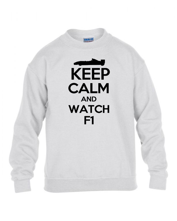f1 forma 1 formula 1 Fehér Gyerek Pulóver