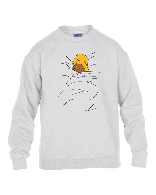 homer simpson Fehér Gyerek Pulóver