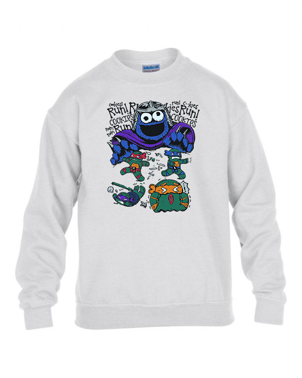 sütiszörny tini ninja Fehér Gyerek Pulóver