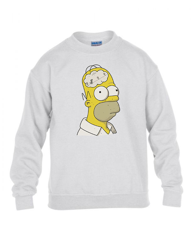 homer simpson simpson család Fehér Gyerek Pulóver