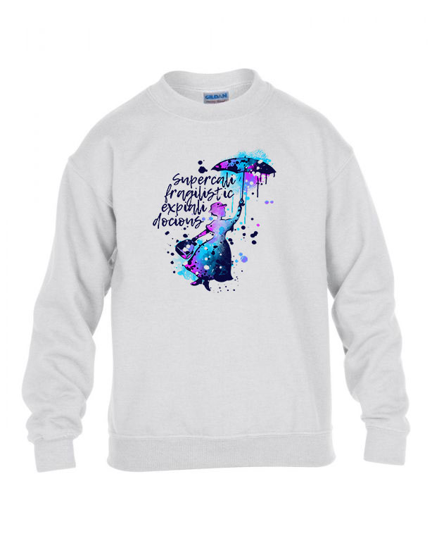 marry poppins Fehér Gyerek Pulóver