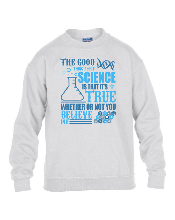 science tudomány neil degrasse tyson idézet Fehér Gyerek Pulóver