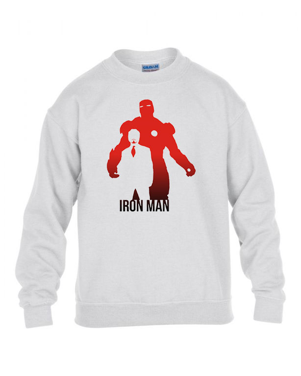 iron man vasember avegners Fehér Gyerek Pulóver