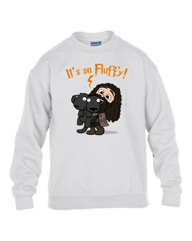 harry potter hagrid bolyhoska Fehér Gyerek Pulóver