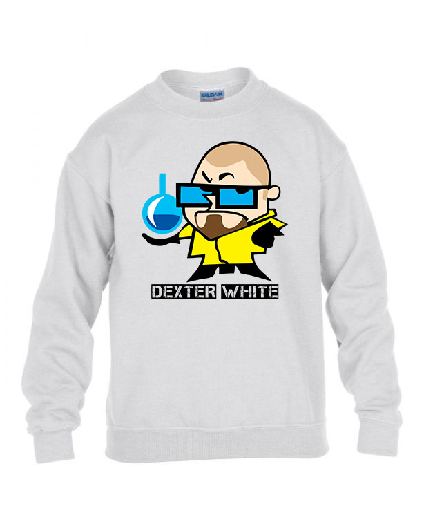 dexter breaking bad Fehér Gyerek Pulóver