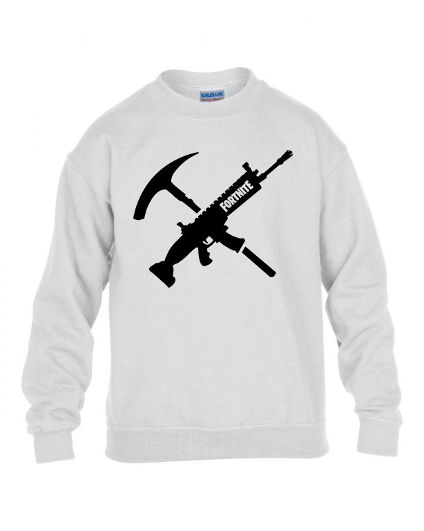 fortnite weapons Fehér Gyerek Pulóver