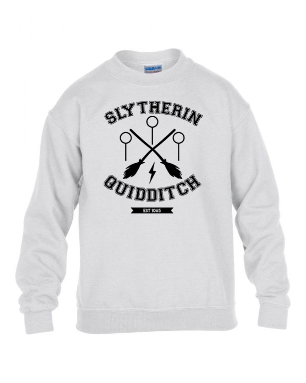 slytherin mardekár kvidics Fehér Gyerek Pulóver