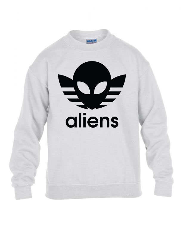 ufo aliens Fehér Gyerek Pulóver