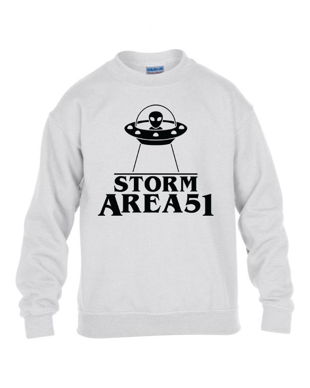 area 51 51 es körzet ufo Fehér Gyerek Pulóver