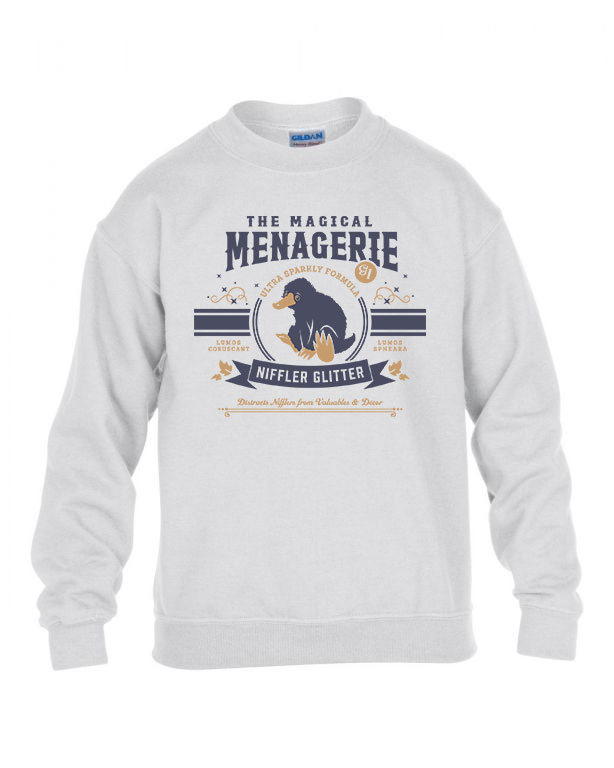 furkász niffler Fehér Gyerek Pulóver
