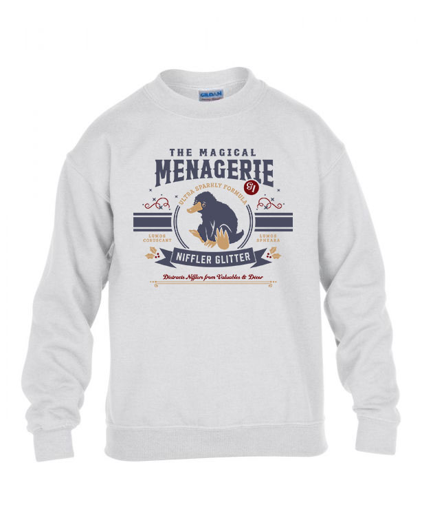 furkász niffler Fehér Gyerek Pulóver