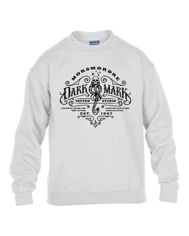 dark mark harry potter Fehér Gyerek Pulóver