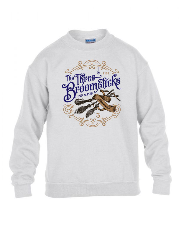 harry potter három seprű Fehér Gyerek Pulóver