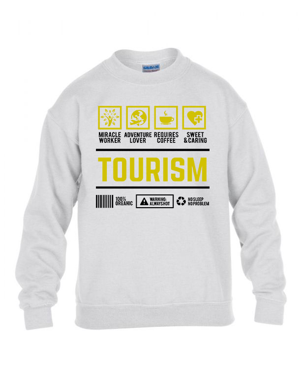 Turizmus turisztika Fehér Gyerek Pulóver