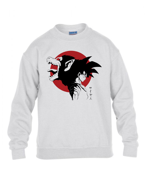 dragon ball son goku Fehér Gyerek Pulóver