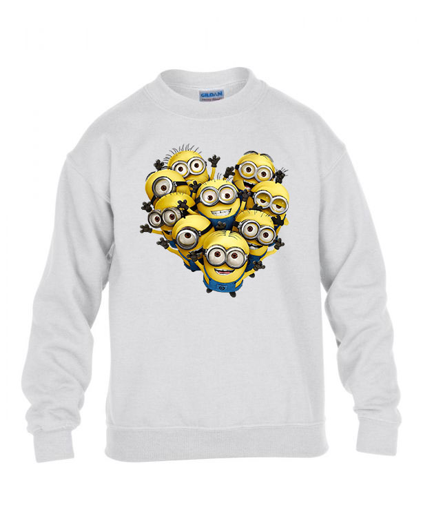 minyonok minions Fehér Gyerek Pulóver