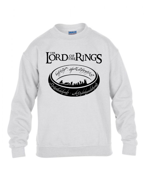 the lord of the rings gyűrűk ura Fehér Gyerek Pulóver