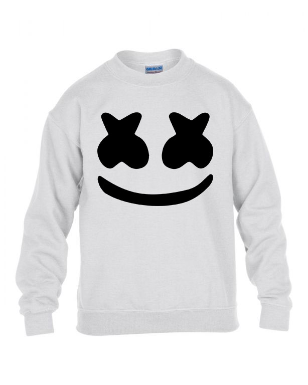 Marshmello Fehér Gyerek Pulóver