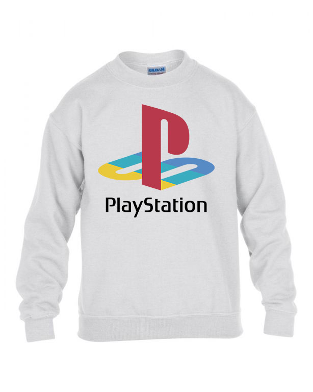 playstation Fehér Gyerek Pulóver
