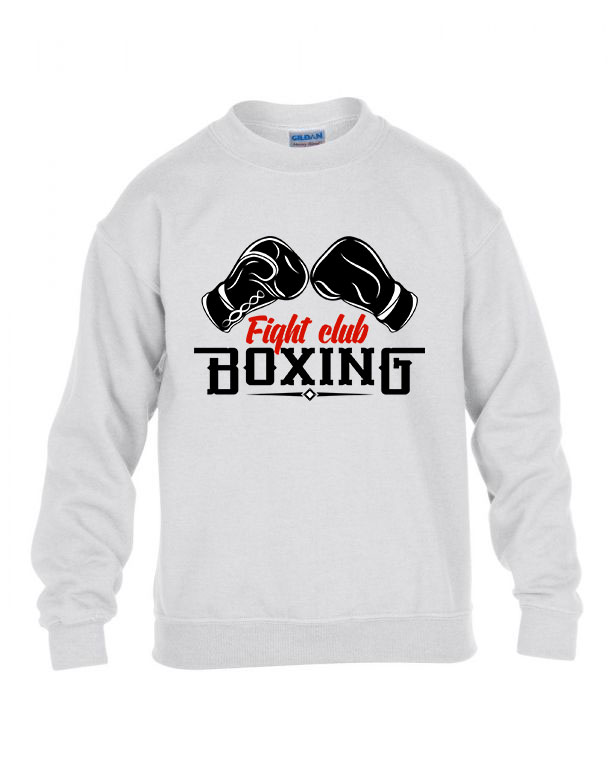 box boxing Fehér Gyerek Pulóver
