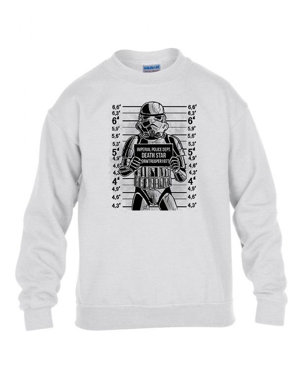 storrm trooper star wars Fehér Gyerek Pulóver