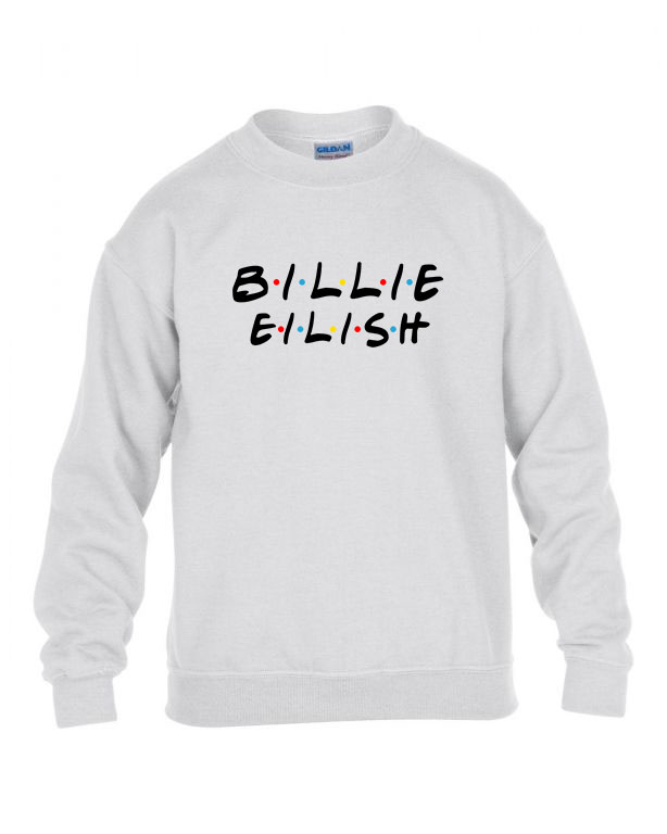billie eilish Fehér Gyerek Pulóver