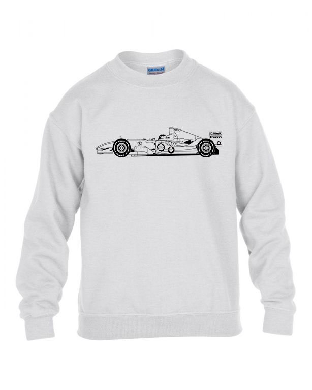 forma 1 f1 formula 1 Fehér Gyerek Pulóver