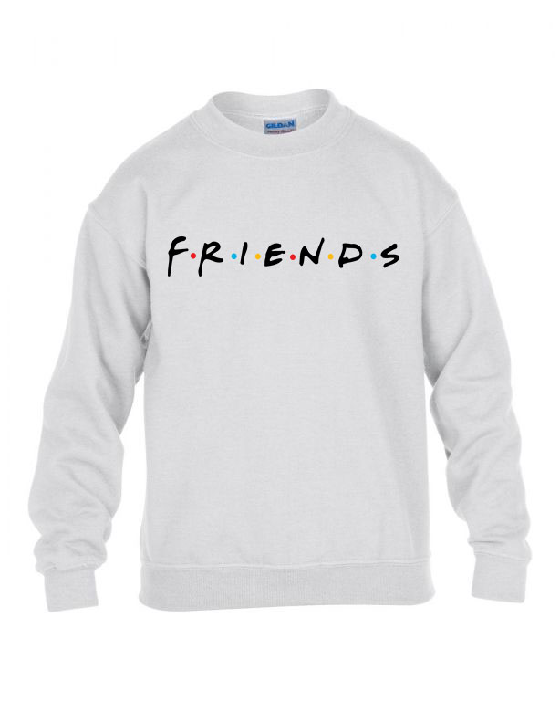 friends jóbarátok Fehér Gyerek Pulóver