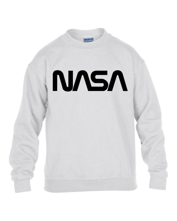 nasa Fehér Gyerek Pulóver