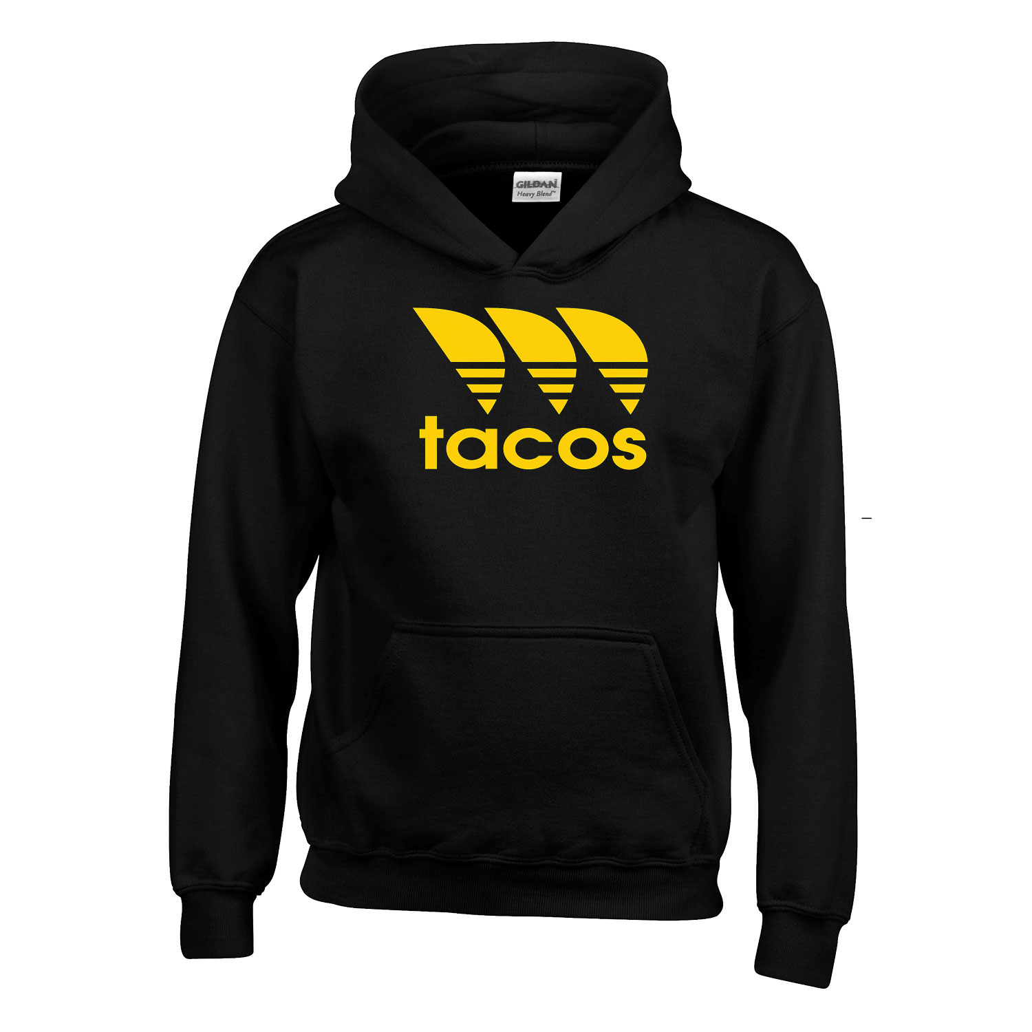 taco tacos Fekete Gyerek Kapucnis Pulóver