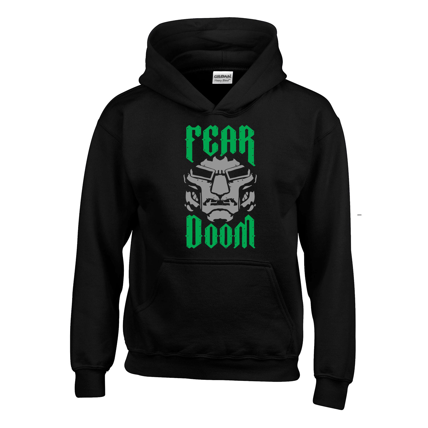 doctor doom Fekete Gyerek Kapucnis Pulóver