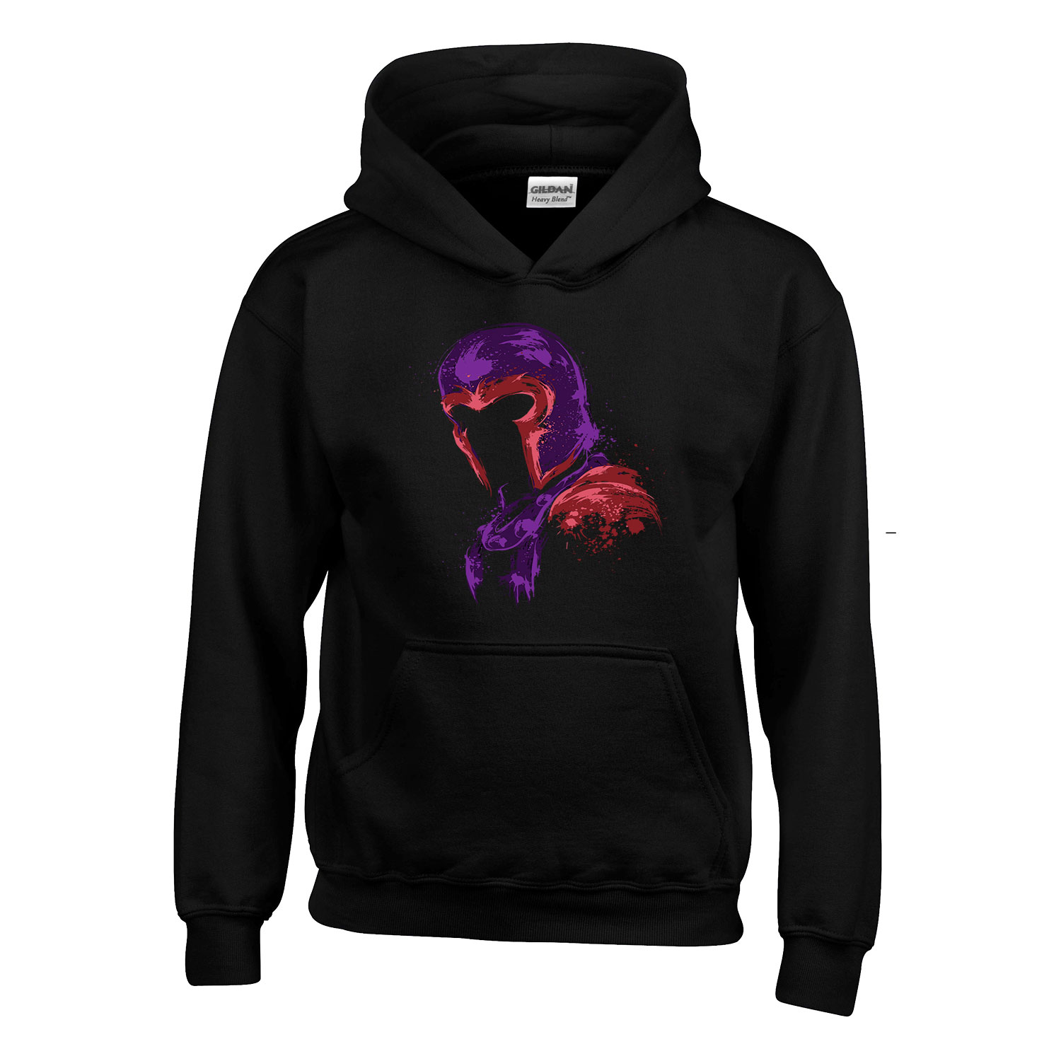 magneto Fekete Gyerek Kapucnis Pulóver