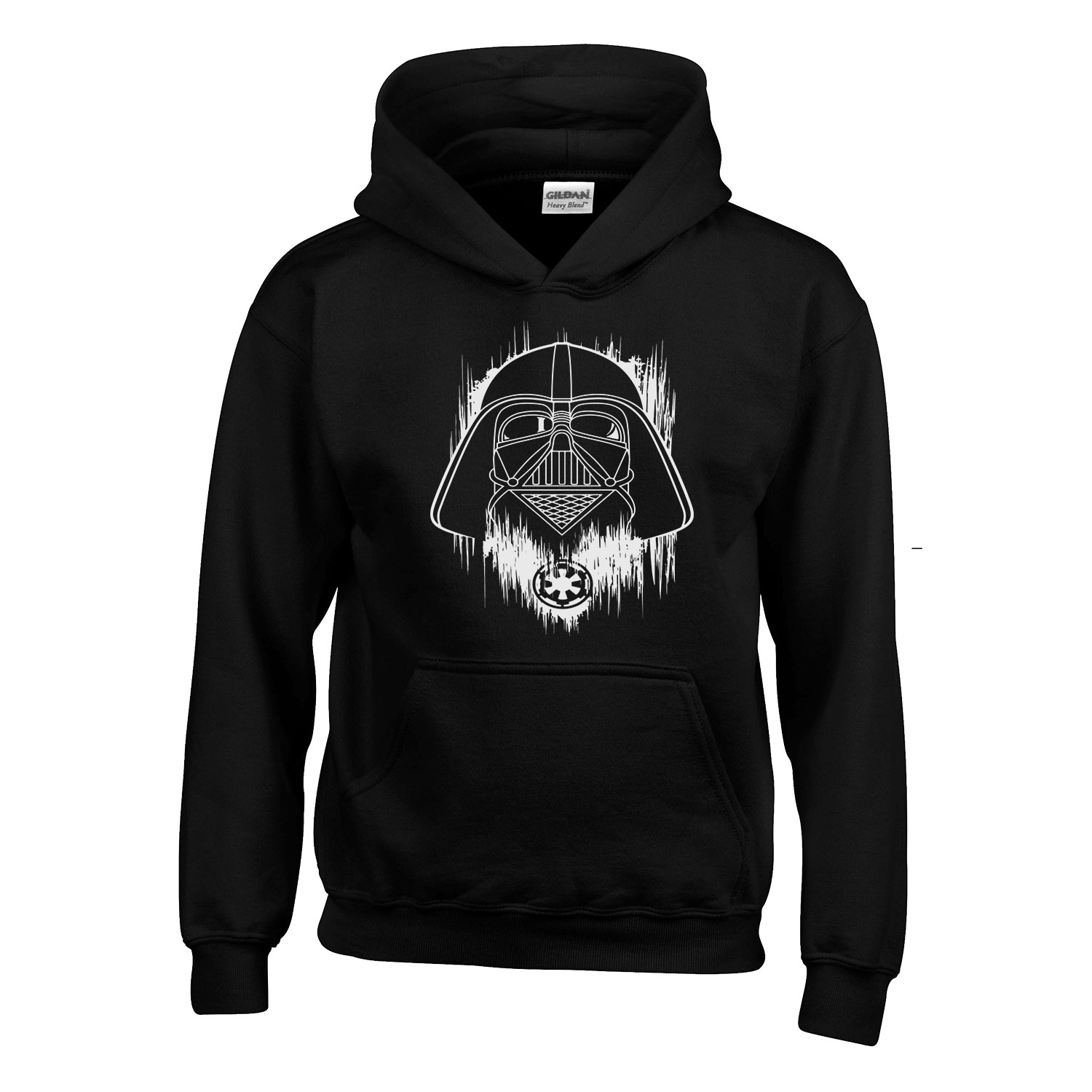 star wars darth vader Fekete Gyerek Kapucnis Pulóver