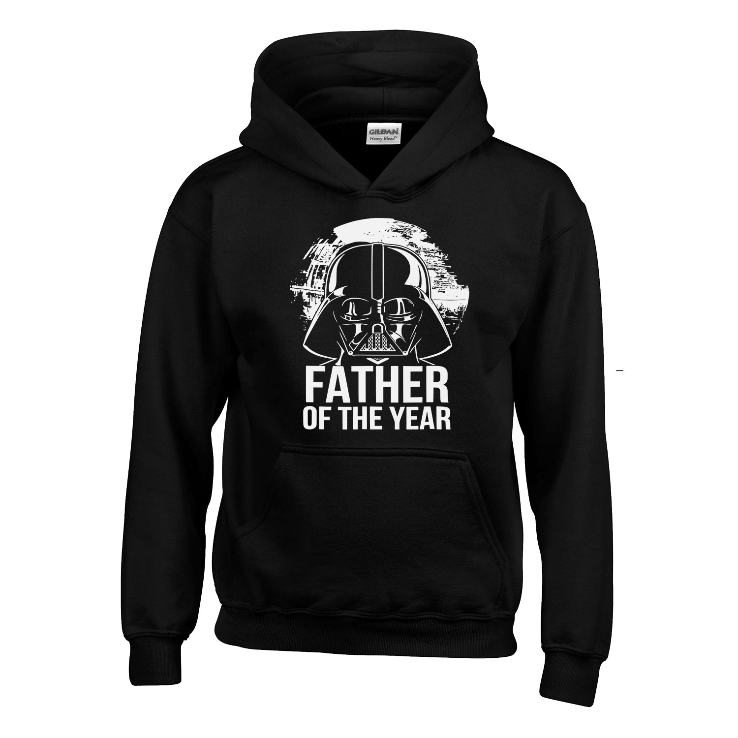darth vader apa apáknak apák napja Fekete Gyerek Kapucnis Pulóver